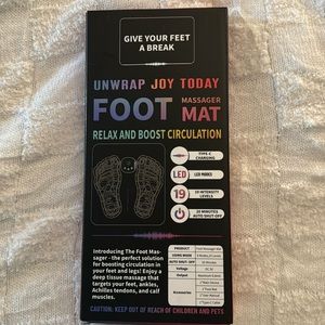 Foot massager mat